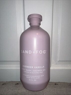 SAND + FOG Lavender Vanilla Shower Gel — 32oz